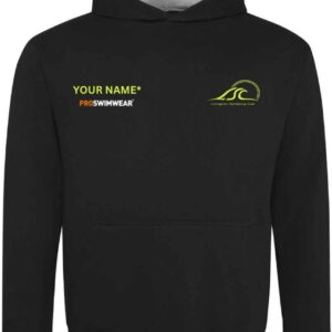 Livingston Swimming Club Custom Hoodie Black / Grey-0