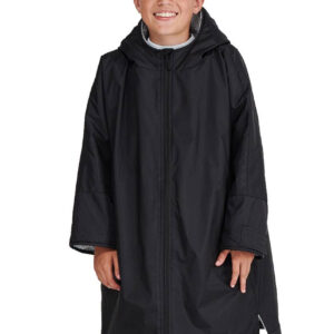 Finden & Hales Kids All Weather Robe - Black