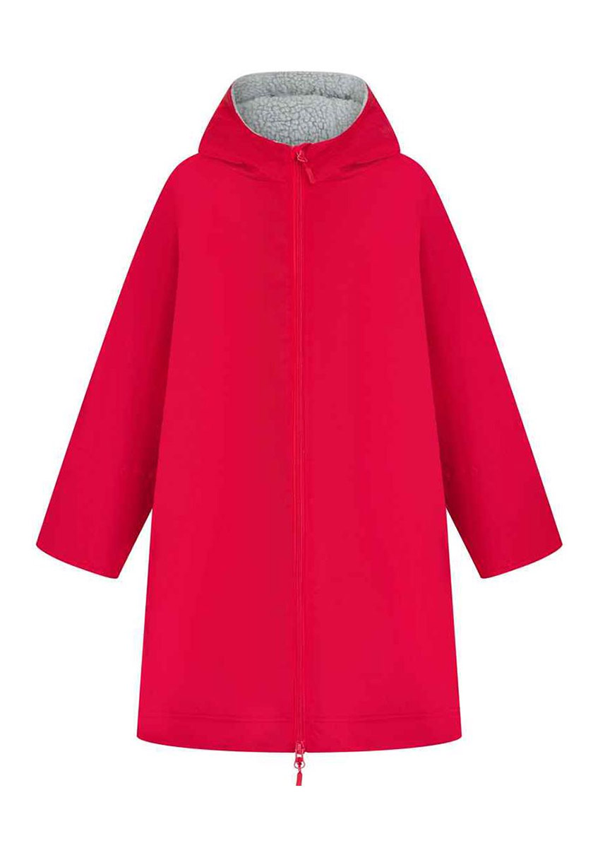 Finden + Hales All Weather Kids Dry Robes - Red-brand