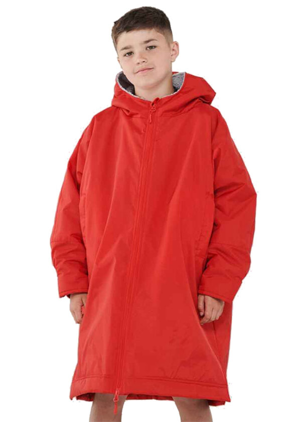 Finden & Hales Kids All Weather Robe - Red