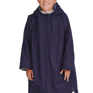 Finden & Hales Kids All Weather Robe - Navy Blue