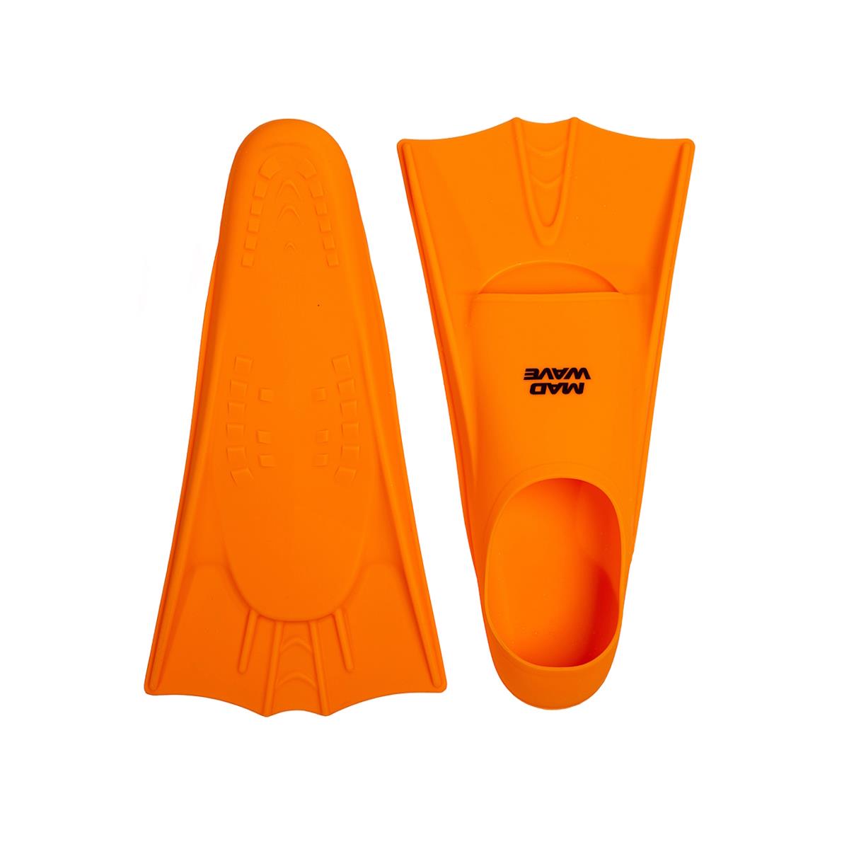Mad Wave Training Flippers - Orange-brand