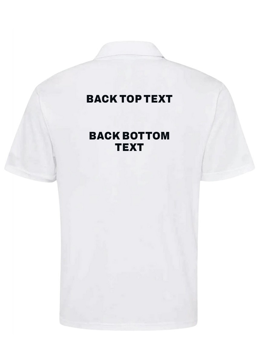 Livingston Swimming Club White Polo Shirt-brand