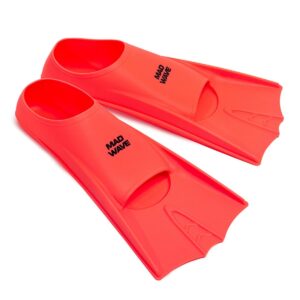 Mad Wave Training Flippers - Red