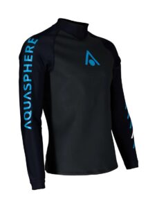 Aquasphere Womens Aquaskin Top - Black / Blue