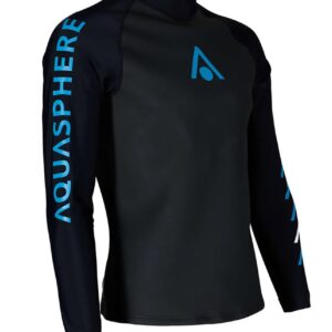 Aquasphere Womens Aquaskin Top - Black / Blue