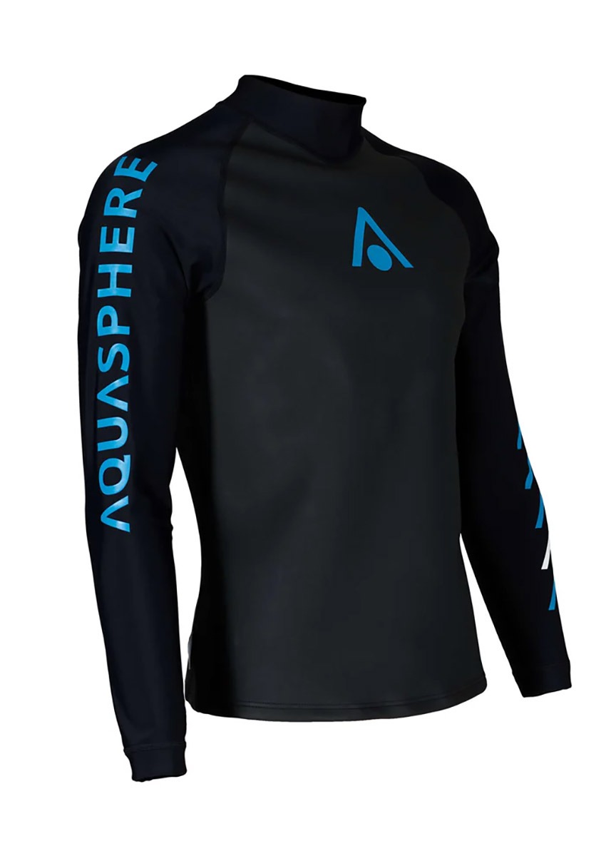 Aquasphere Womens Aquaskin Top - Black / Blue