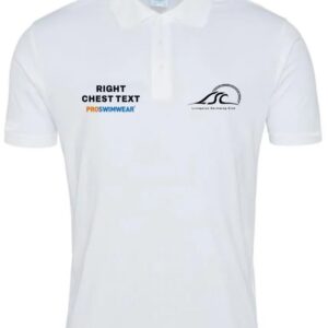 Livingston Swimming Club White Polo Shirt-0