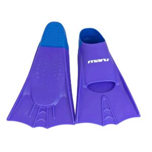 Maru Short Blade Fins – Purple / Blue