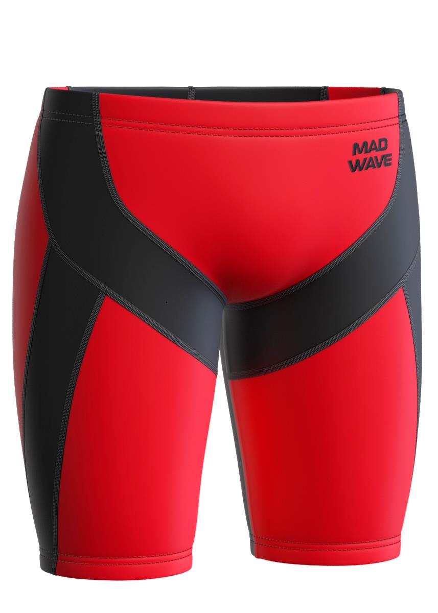 Mad Wave Power Junior PBT Jammers - Red-624141