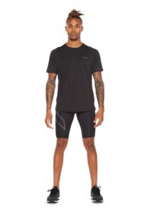 2XU Men's Light Speed Tech Tee - Black