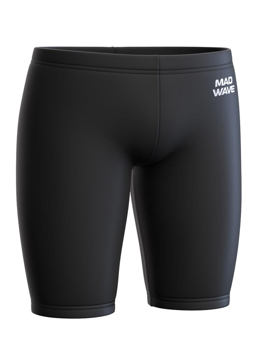 Mad Wave Men's Drive PBT Low Waist Jammers - Black-623606