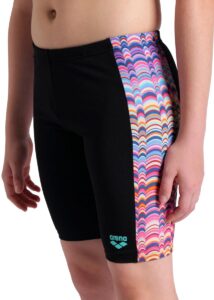 Arena Boy's Ondulation Jammer Black / Multi