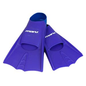 Maru Short Blade Fins - Purple/Blue