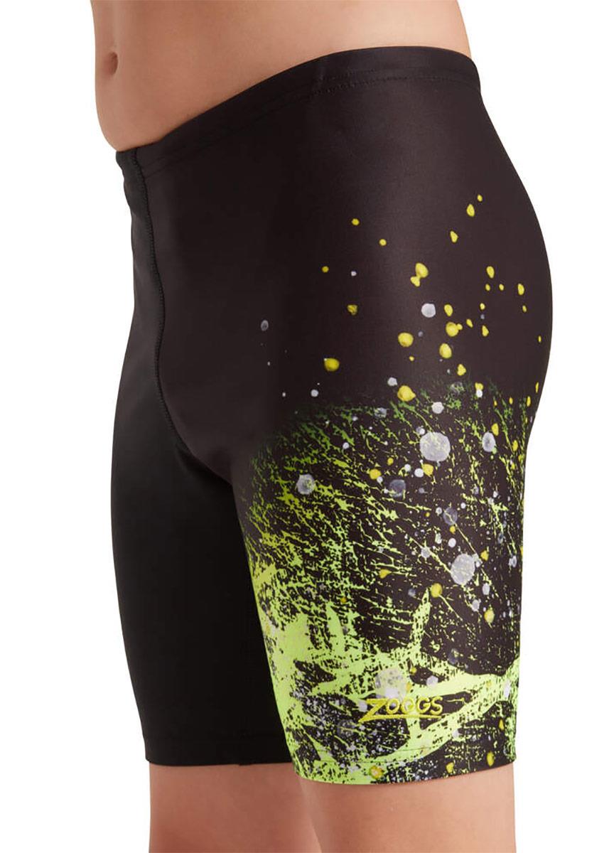 Zoggs Boys Wired Mid Jammer - Lime-623974