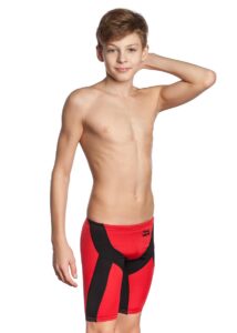Mad Wave Power Junior PBT Jammers - Red
