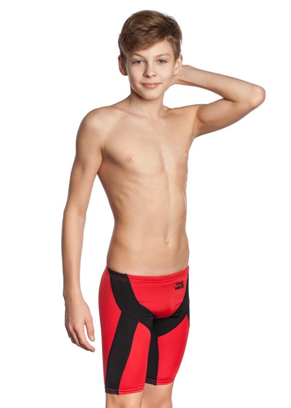 Mad Wave Power Junior PBT Jammer - Red