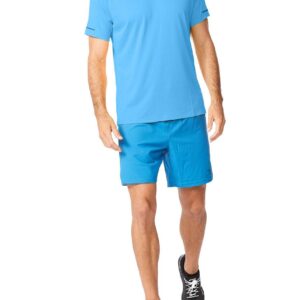 2XU Men's Aero T-Shirt - Lake Blue -Front view