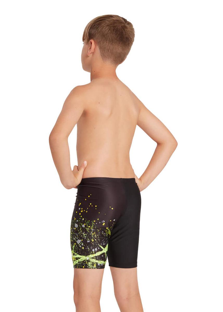 Zoggs Boys Wired Mid Jammer - Lime-brand