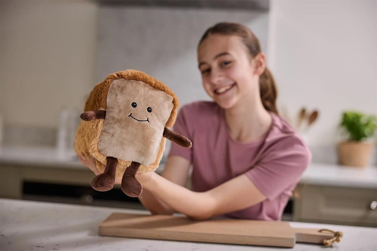Warmies Microwavable Plush Loaf of Bread - 33cm-623130