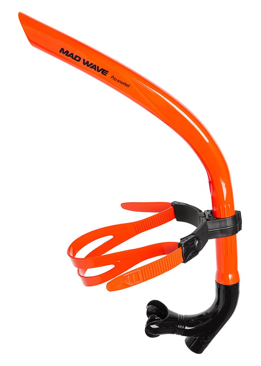 Mad Wave Pro Snorkel - Orange