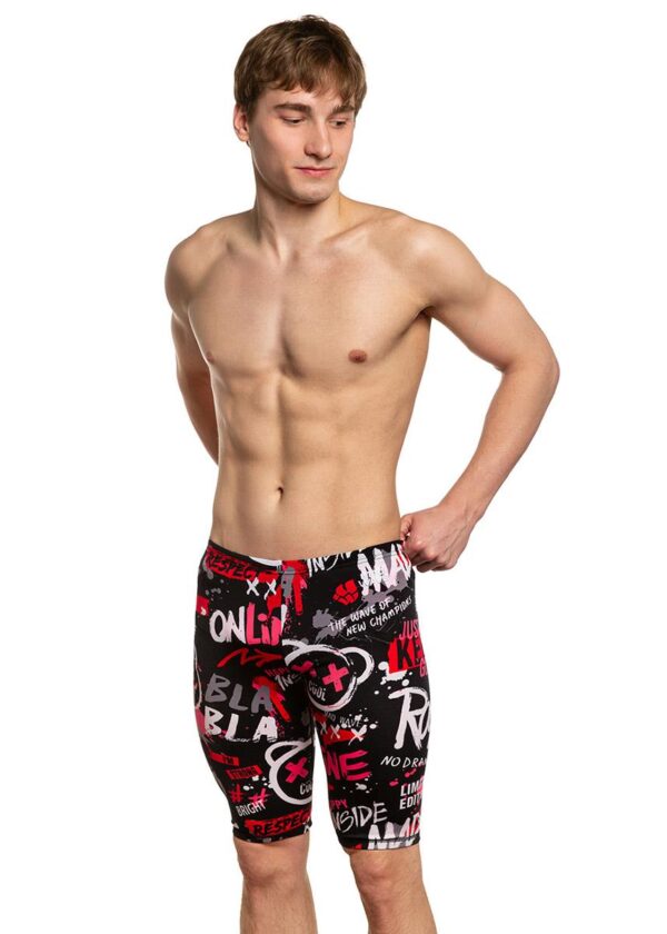 Mad Wave Drive PBT H1 Low-waist Jammers - Black / Mult