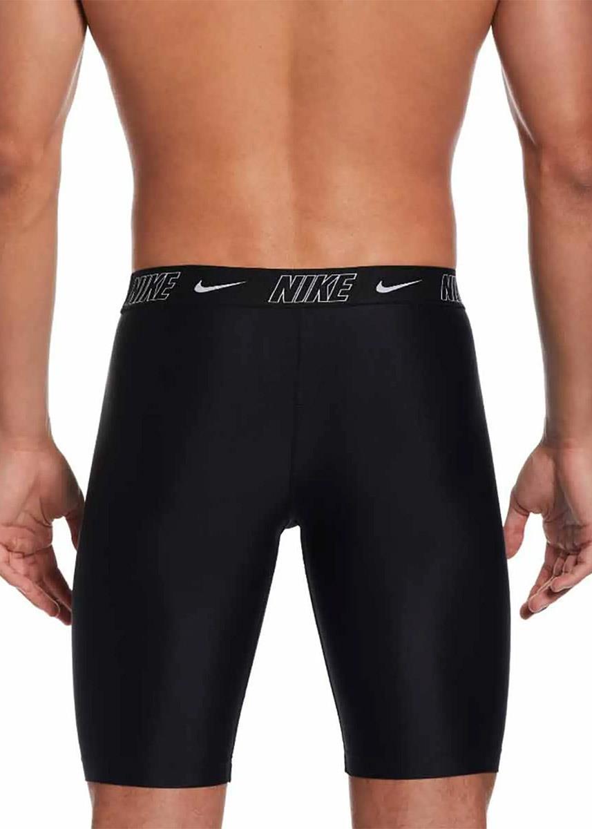 Nike Swim Logo Tape Jammers - Black-brand