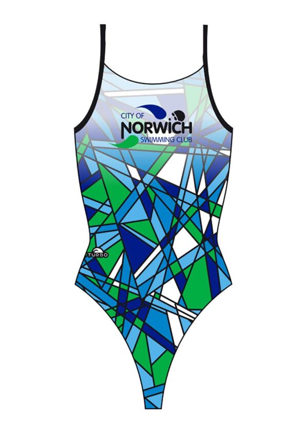 City of Norwich ProRacer Thin Strap Swimsuit-0