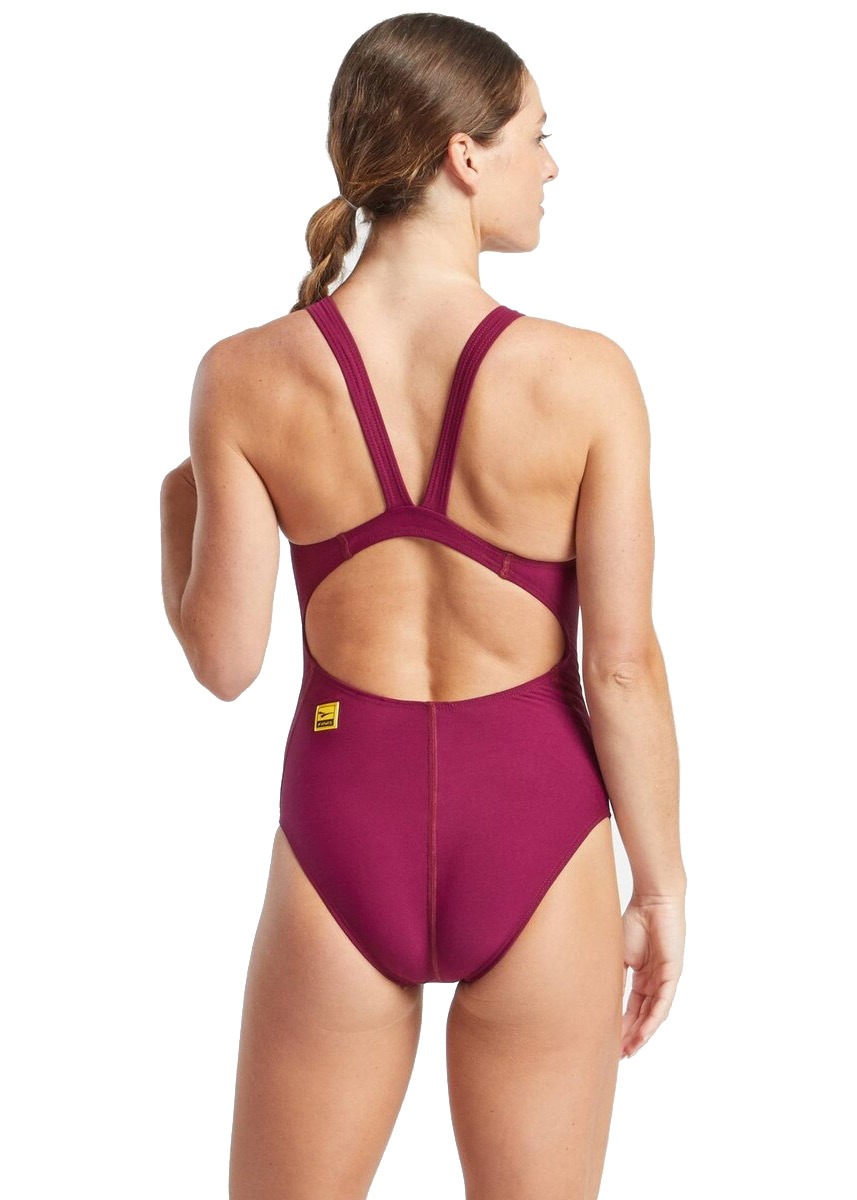 FINIS Solid Bladeback Swimsuit - Cabernet-brand
