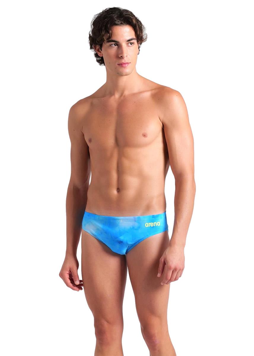 Arena Tie-Dye Allover Briefs - Blue / Multi / Royal-625242