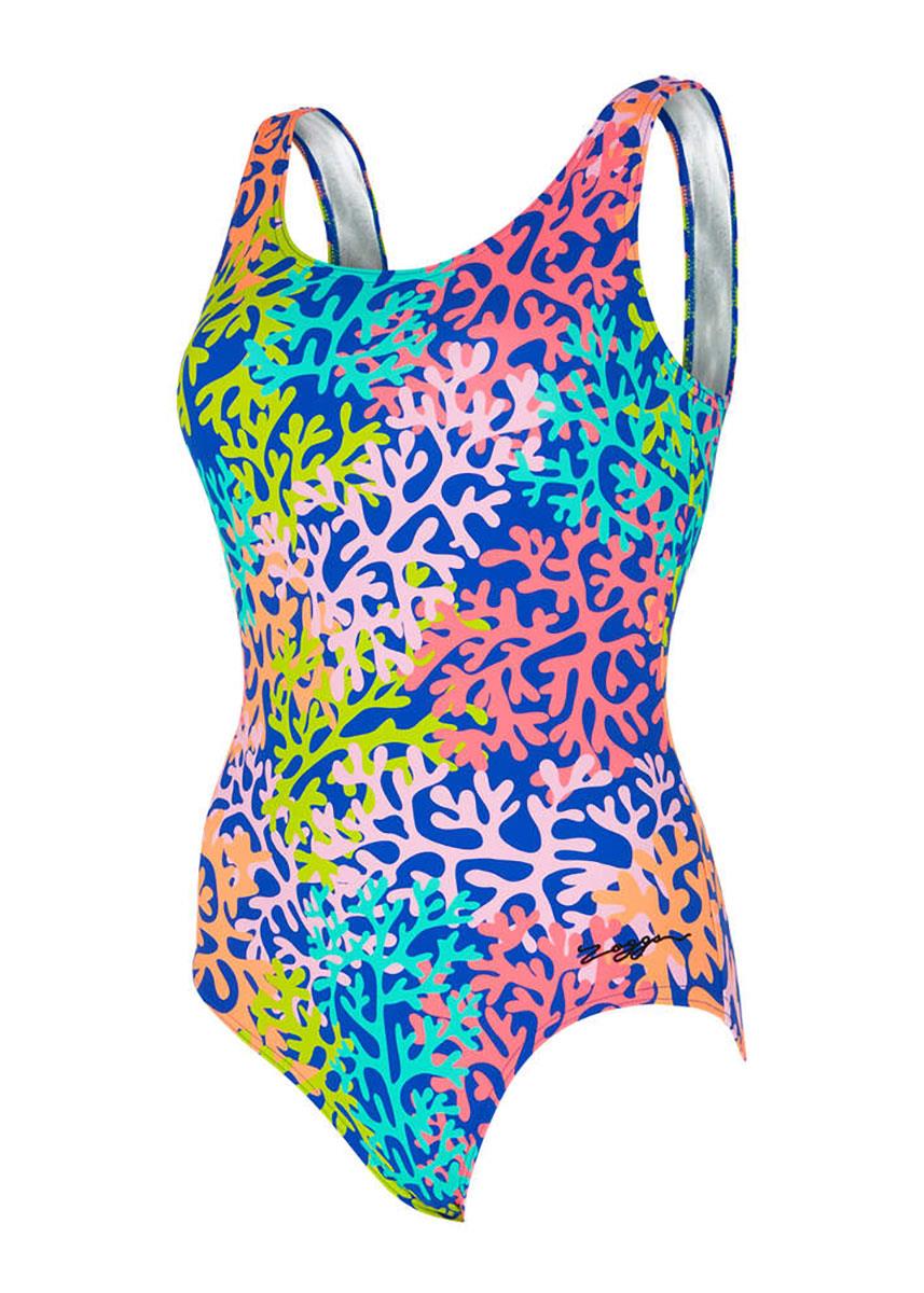 Zoggs Sea Change Thermal Lined Scoopback Swimsuit-625401