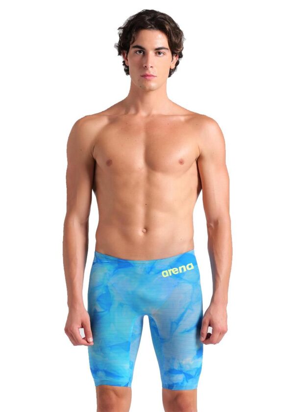 Arena Powerskin Carbon Air² Tie-Dye Limited Edition Jammer - Cobalt