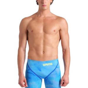 Arena Powerskin Carbon Glide Jammer Tie-Dye Limited Edition - Cobalt