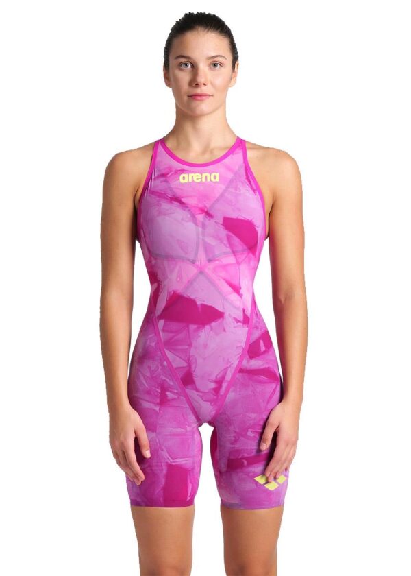 Arena Powerskin Carbon Glide Tie-Dye Limited Edition Closedback Kneesuit - Ciclamyn