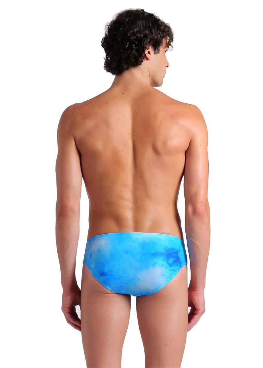 Arena Tie-Dye Allover Briefs - Blue / Multi / Royal-brand