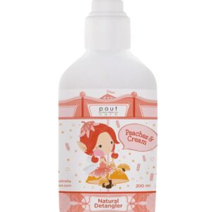 Pout Care Peaches & Cream Natural Detangler - 200 ml