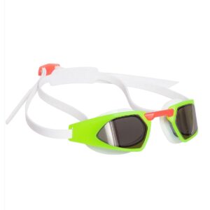 Mad Wave X-Blade Mirrored Goggles - Black / Green