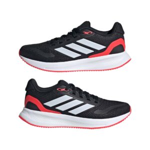 Adidas Junior Runfalcon 5 Trainers - Black / White / Red