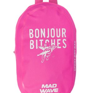 Mad Wave Wet Bag 7L - Bonjour Bitches - Pink