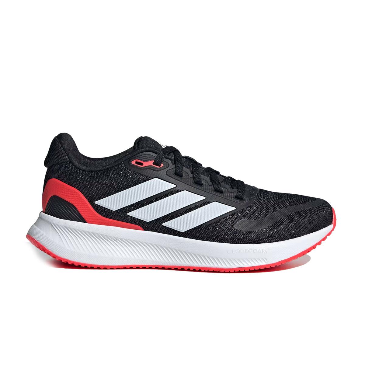 Adidas Junior Runfalcon 5 Trainers - Black / White / Red-626402