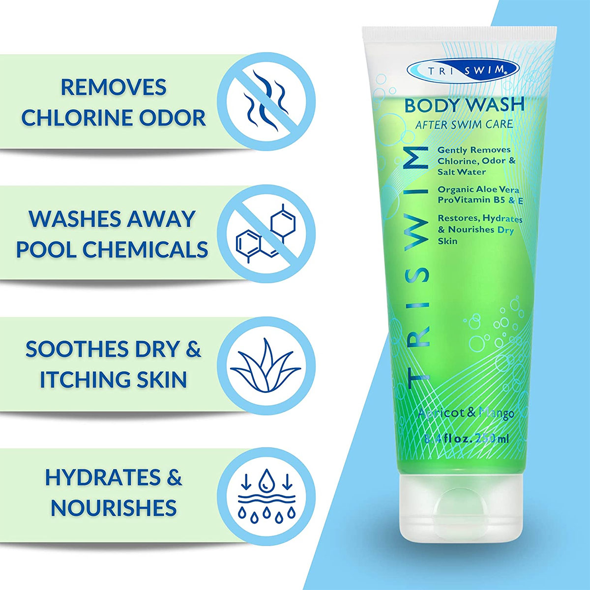 SBR TriSwim Body Wash 8oz-626964