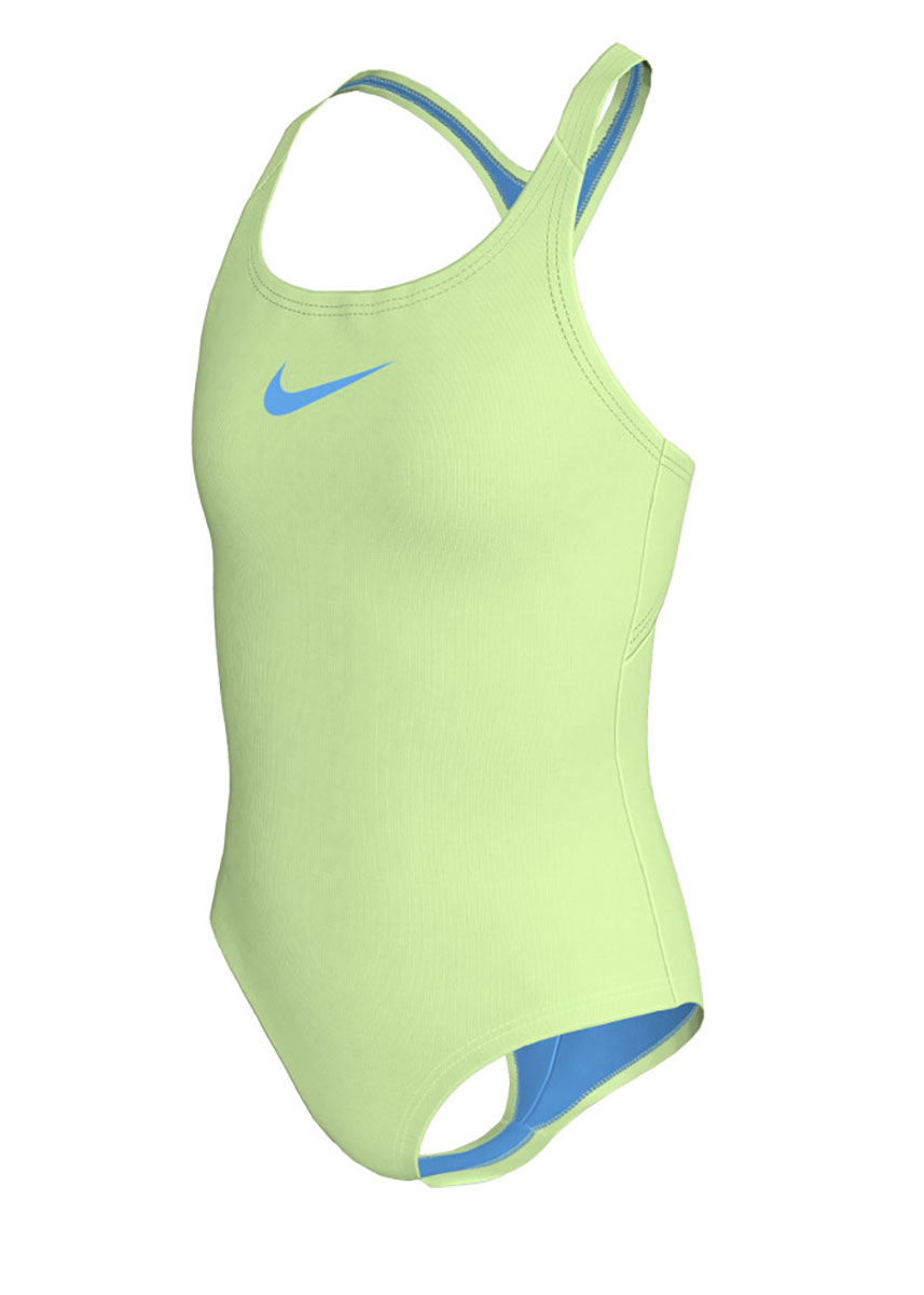 Nike Essential Girls Racerback One Piece Swimsuit - Barely Volt-626936