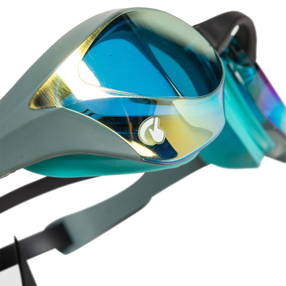 Arena Cobra Ultra Swipe Mirror Goggles - Aqua / Sage / Peacock-627016
