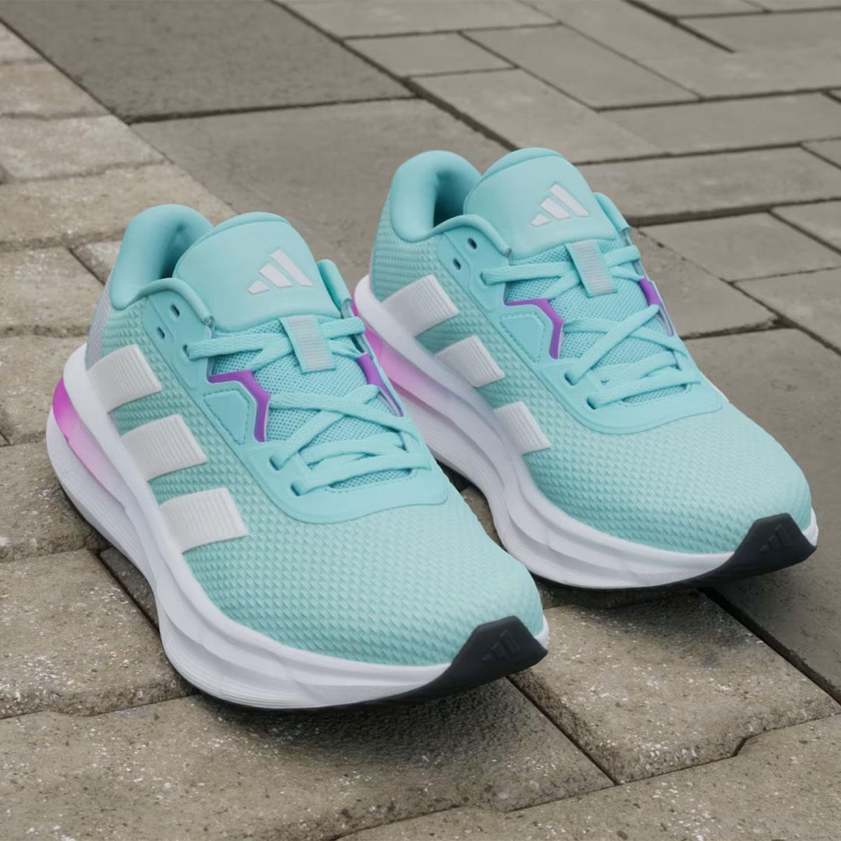 Adidas Galaxy 7 Womens Trainers - Aqua / Metallic / Purple-brand