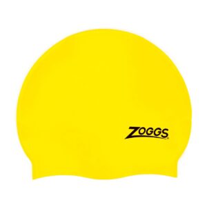 Zoggs Silicone Swim Cap - Yellow