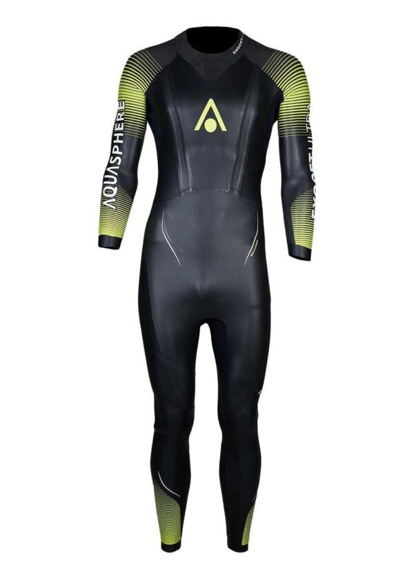 Aquasphere Men's Exocet Ultra Wetsuit - Black / Lime