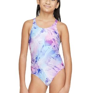 Nike Girls Fastback One Piece Swimsuit - Rainbow