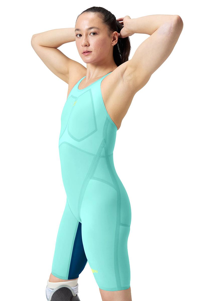 Speedo Fastskin LZR Pure Valor 2.0 Closedback Kneeskin - Arctic Glass / Mainline-627229