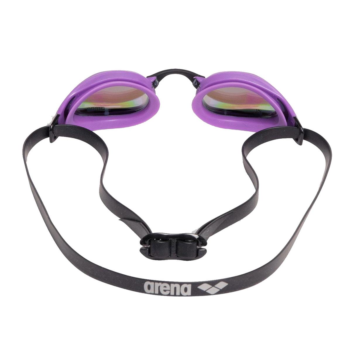 Arena Cobra Core Swipe Mirrored Goggles - Emerald / Plum / Black-627020
