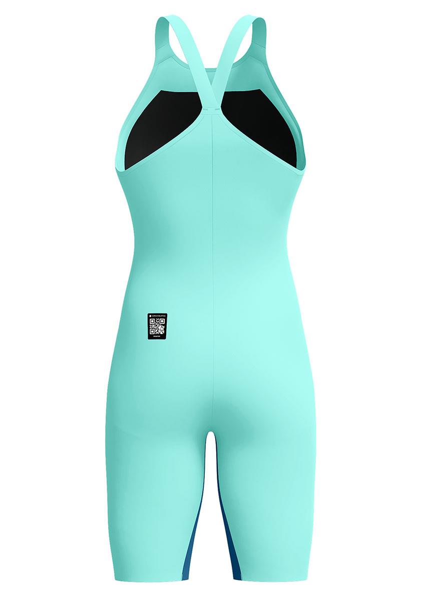 Speedo Fastskin LZR Pure Valor 2.0 Closedback Kneeskin - Arctic Glass / Mainline-627234